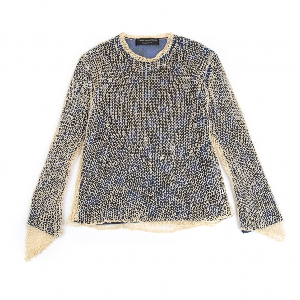 COMME des GARCONS HOMME PLUS Plaids Layer Knit Sweater (Jumper 