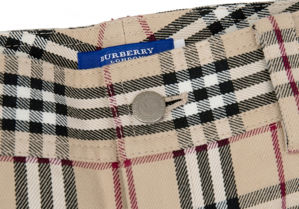 Burberry Vintage Check Cotton Trousers for Men  Lyst
