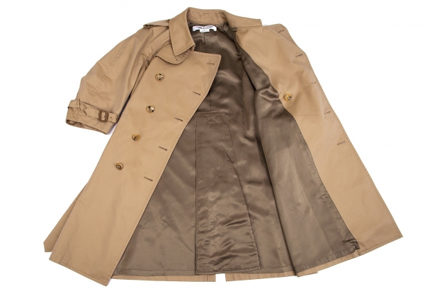 COMME des GARCONS COMME des GARCONS Trench Coat Beige M | PLAYFUL