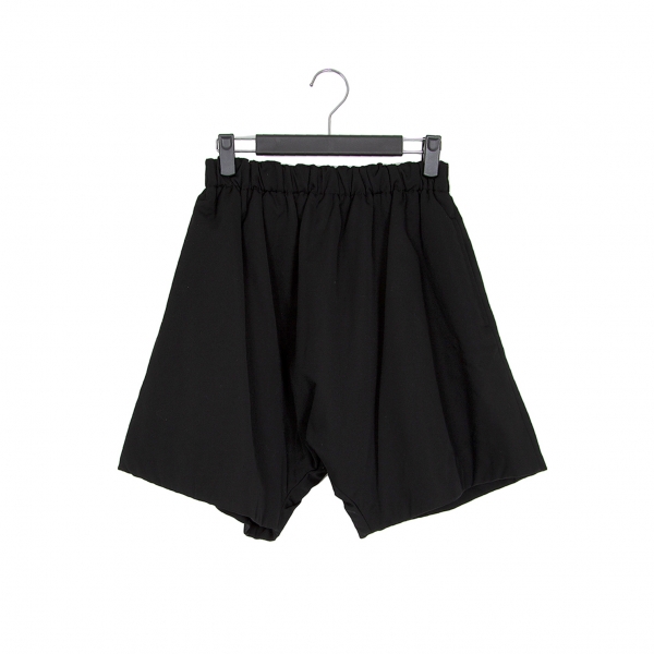COMME des GARCONS Wool Gabardine Padding Shorts Black XS | PLAYFUL
