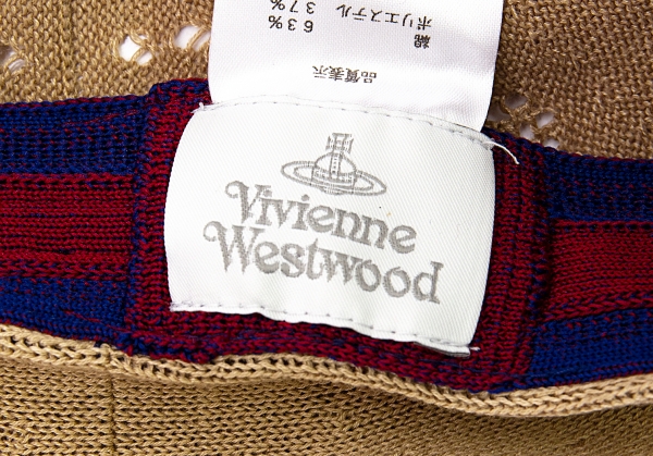 ヴィヴィアンウエストウッドVivienne Westwood オーブ透かしベレー帽
