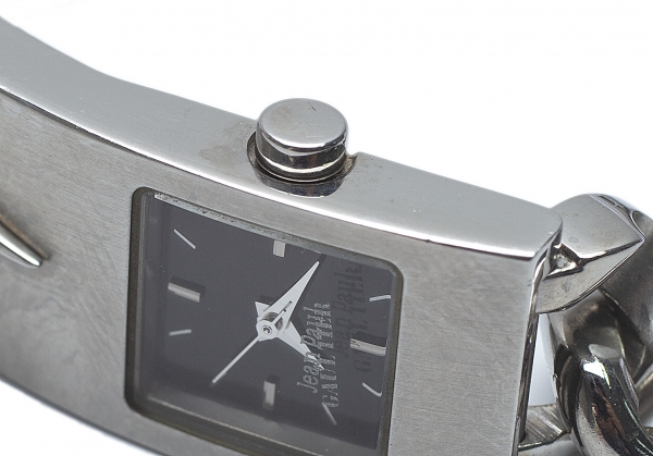 Jean-Paul GAULTIER Thunder ID Bracelet Watch Silver | PLAYFUL