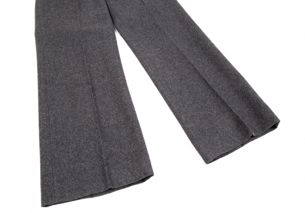tricot COMME des GARCONS Wool Felt Pants (Trousers) Grey S-M | PLAYFUL