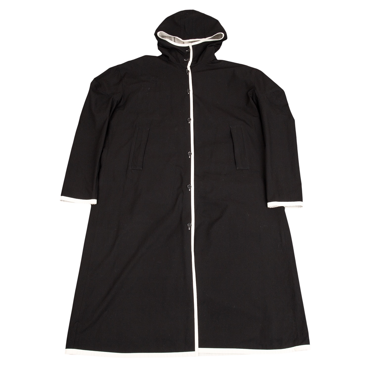 Y-3 REVERSIBLE COAT ヨウジヤマモト リバーシブルレインコート-