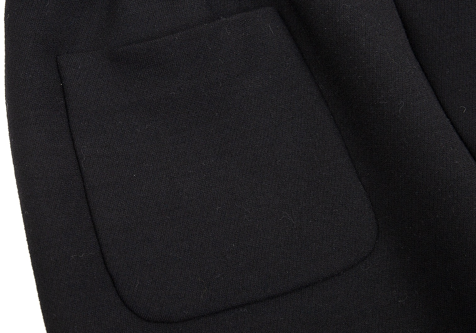 ミュウミュウmiumiu ウール刺繍長袖ワンピース 黒40