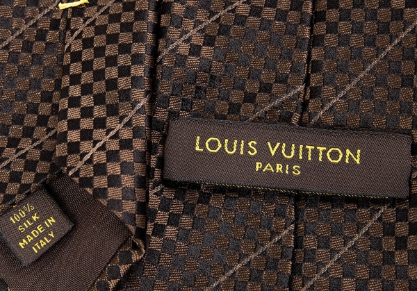 Louis Vuitton Silk Pattern Tie