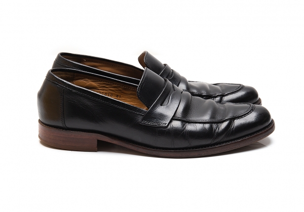 ALFREDO BANNISTER IN Leather Coin Loafers Black 41 | PLAYFUL