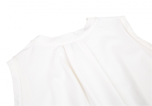 HYKE Stretch Sleeveless Dress White 1 | PLAYFUL