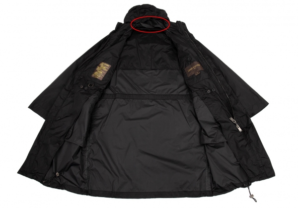 Louis Vuitton LV Ski Padded Nylon Jacket 1AF801, Black, 50
