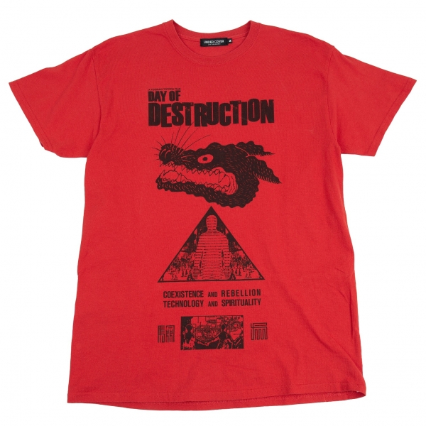UNDERCOVER Graphic Printed T Shirt Red M | PLAYFUL