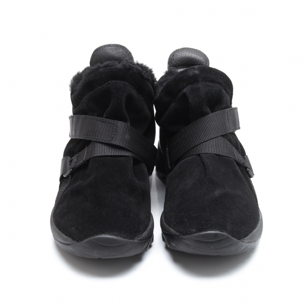 CABANE de ZUCCA Mouton Belted Sneaker (Trainers) Black S | PLAYFUL