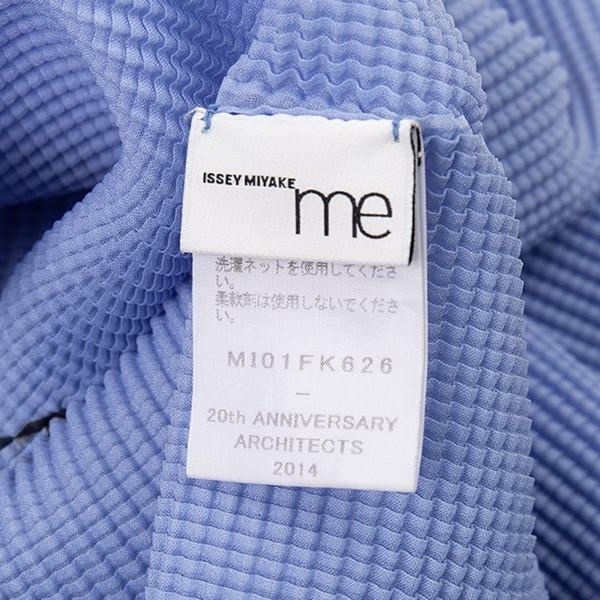 ISSEY MIYAKE me 20th Anniversary ARCHITECTS Printed Top Sky blue F