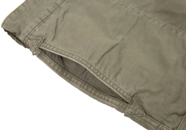 Ladies High Waist Olive Green Military Style Cargos – Top Rank Vintage
