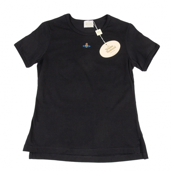 Vivienne Westwood Gold Label Embroidery T Shirt Black S | PLAYFUL