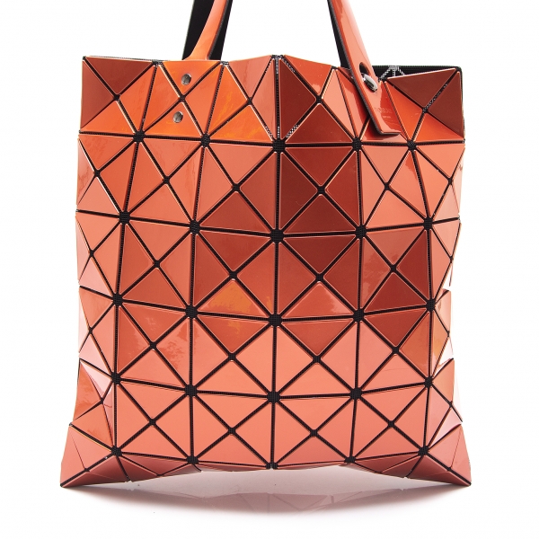 BAO BAO ISSEY MIYAKE 6×6 LUCENT Tote Bag Red | PLAYFUL