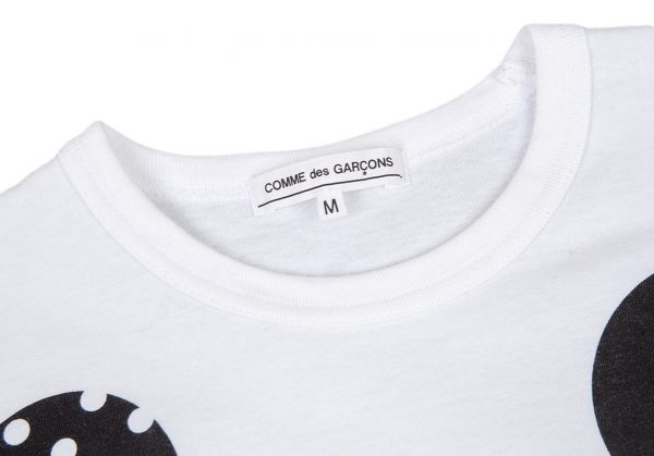 COMME des GARCONS Alice in Wonderland Dot T Shirt White M | PLAYFUL