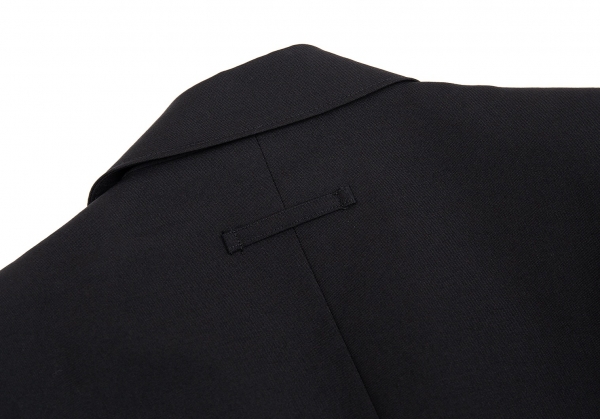 Jean-Paul GAULTIER CLASSIQUE Wool Gimmick Button Jacket Black 40 