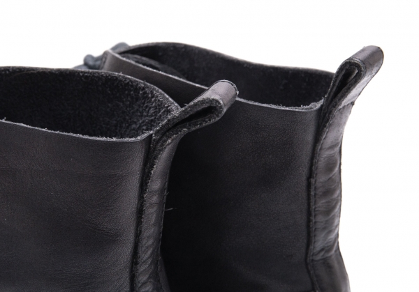 SARTORE Leather Short Boots Black 36 | PLAYFUL
