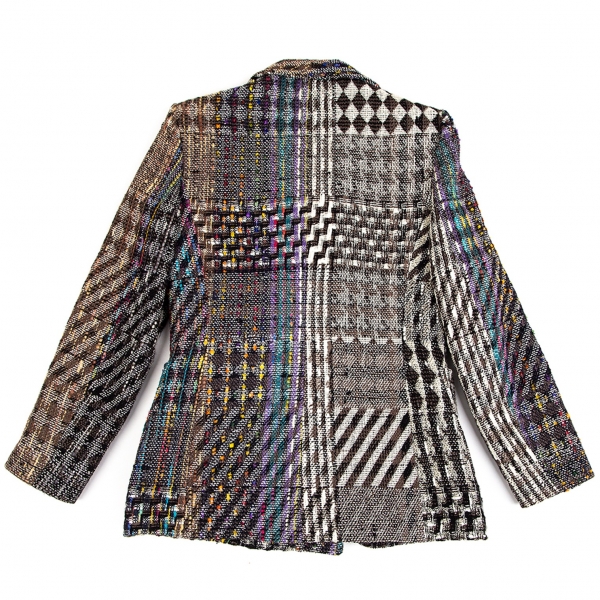 CHRISTIAN LACROIX Colorful Tweed Jacket Multi-Color 36 | PLAYFUL