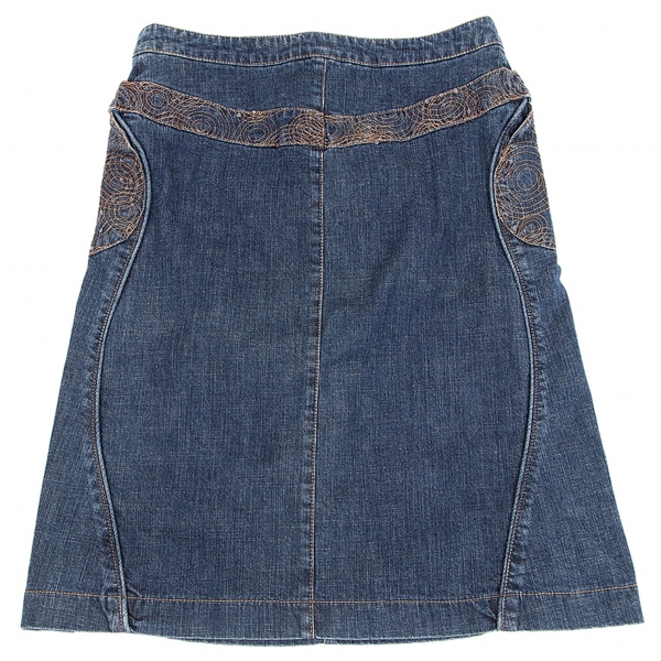 Jean skirt clearance christian