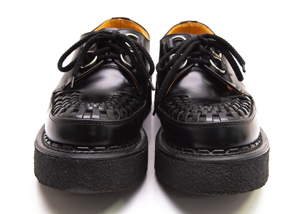 GEORGE COX GIBSON CREEPER Shoes Black UK 7 | PLAYFUL