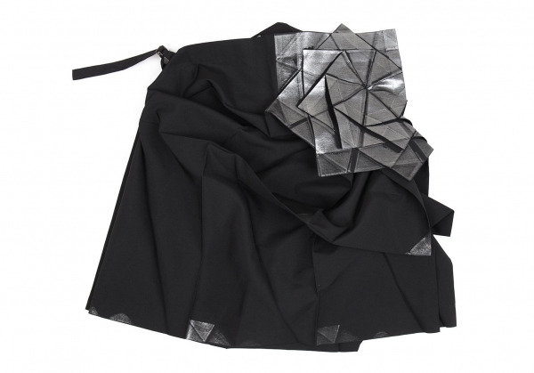 最終価格】ISSEY MIYAKE 132 5. 折り紙プレス箔スカート-