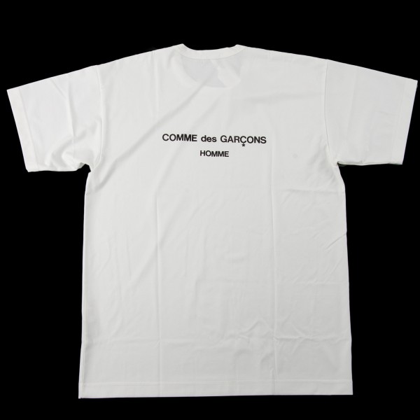 【新品未使用】コムデギャルソンシャツ オーバーサイズ バックロゴTシャツ 白 M