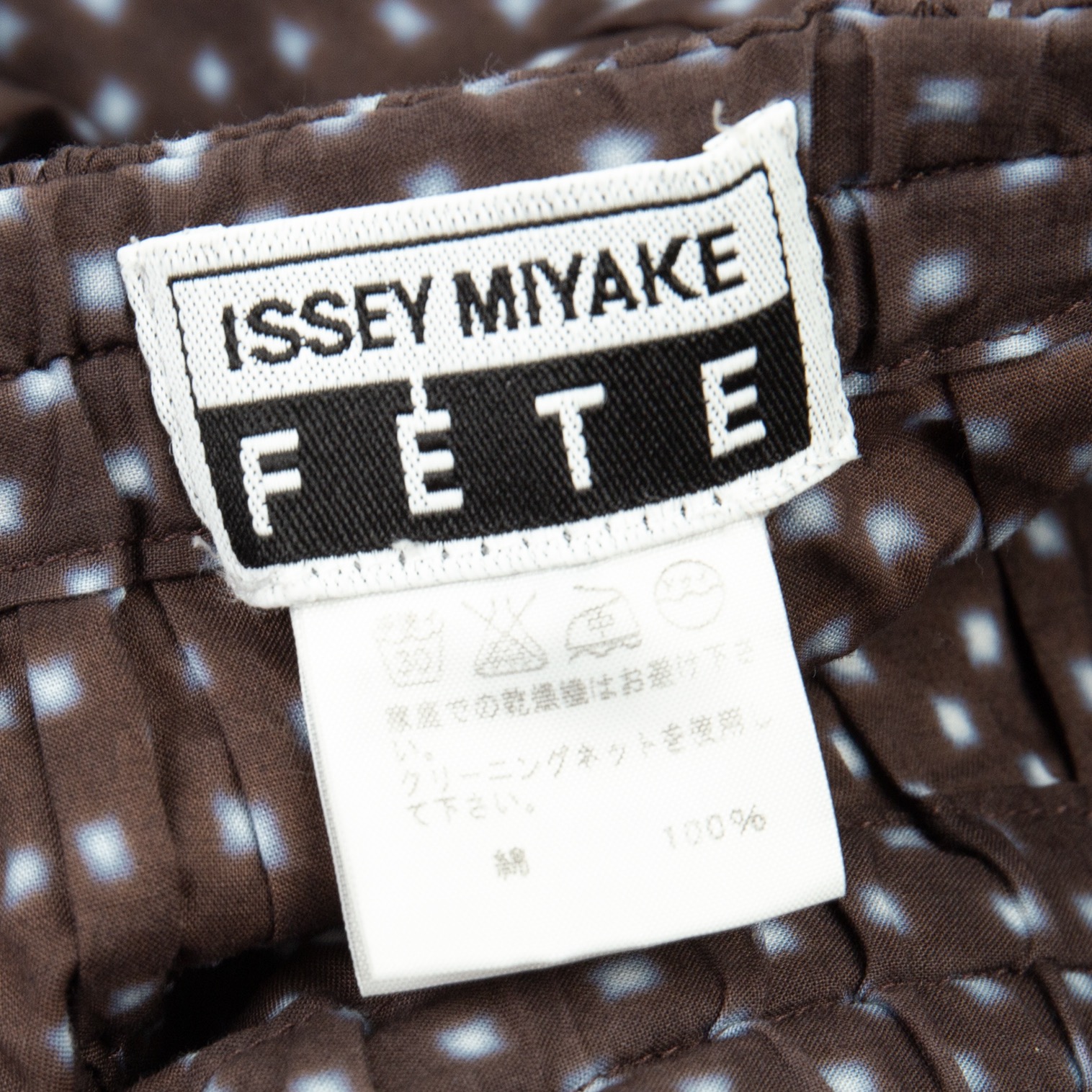 イッセイミヤケ フェットISSEY MIYAKE FETE ブラードット