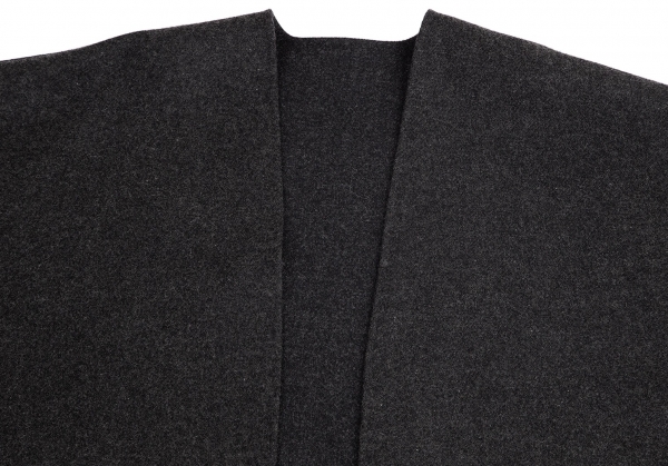 ARTS&SCIENCE Cashmere Wool Dolman Coat Charcoal 1 | PLAYFUL