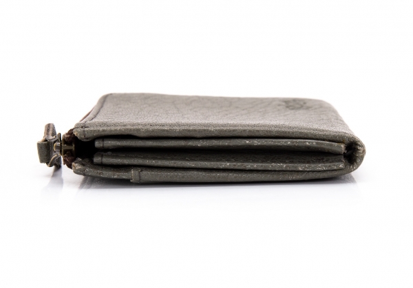 IBIZA Leather Wallet Grey | PLAYFUL
