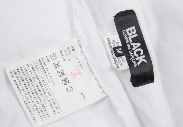 BLACK COMME des GARCONS Lip Printed T-shirt White M | PLAYFUL