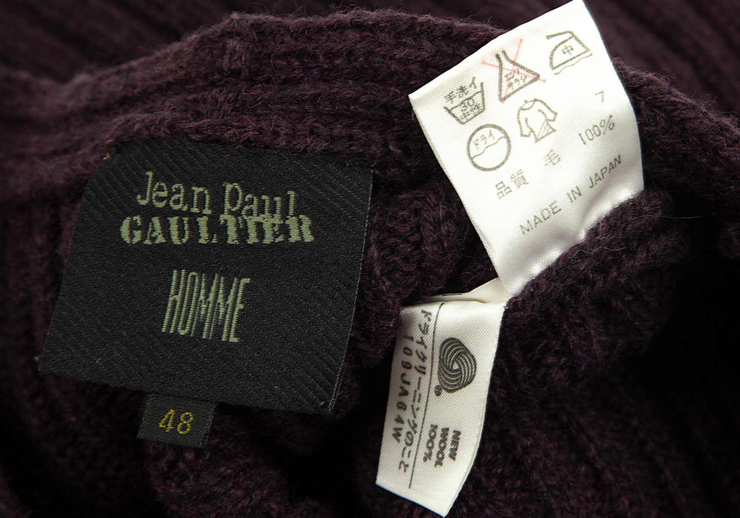 ジャンポールゴルチエ オムJean Paul GAULTIER HOMME ローゲージ ...