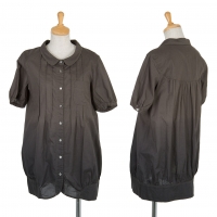  FRAPBOIS Dyed Short Sleeve Tunic (Jumper) Grey 0